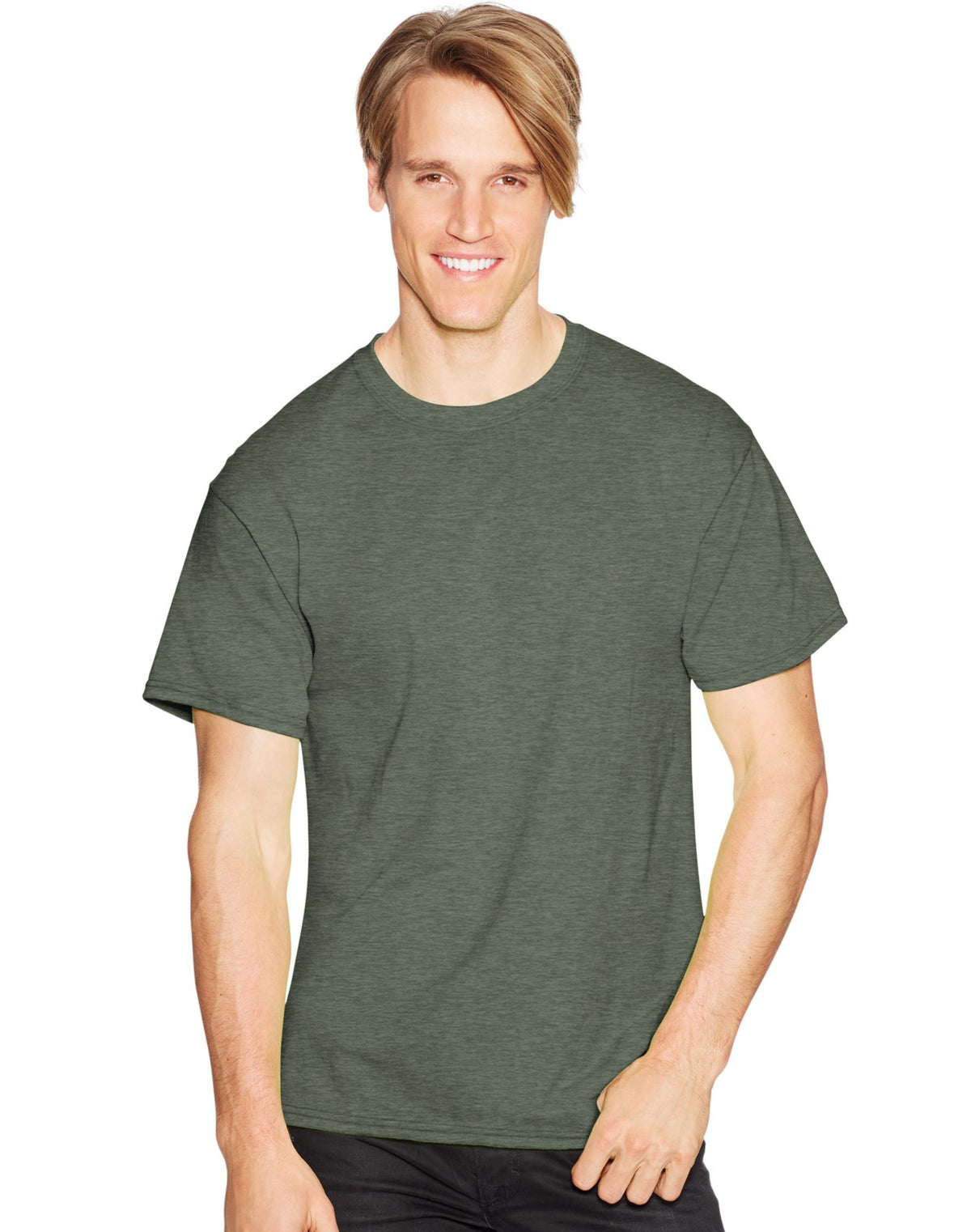 Hanes Mens ComfortBlend® EcoSmart® Crewneck T-Shirt 4-Pack