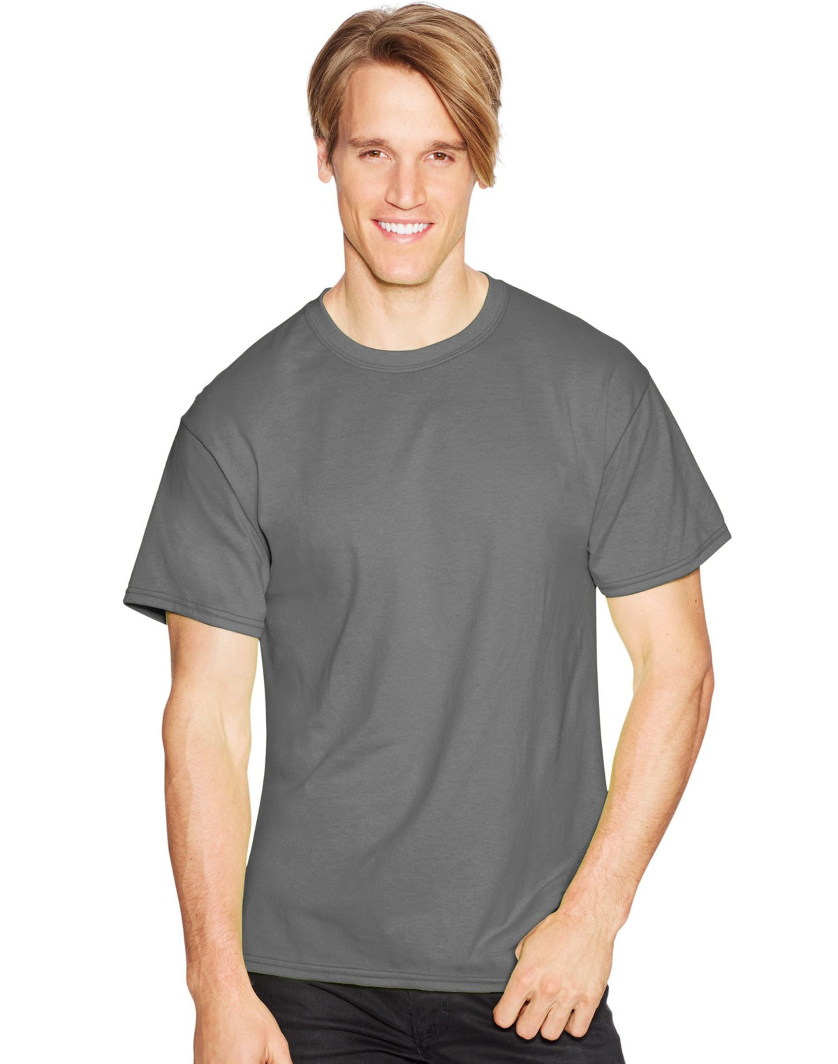 Hanes Mens ComfortBlend® EcoSmart® Crewneck T-Shirt 4-Pack