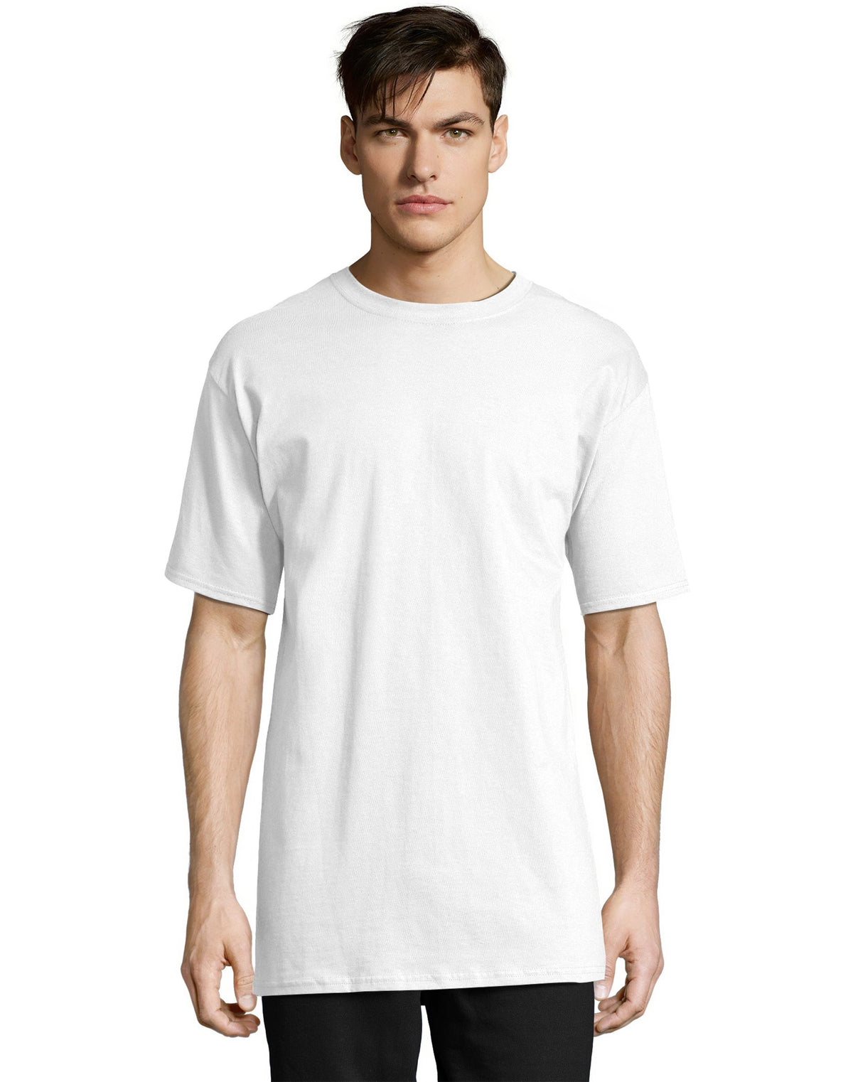 Hanes Mens Beefy Classic Crewneck Cotton Tee