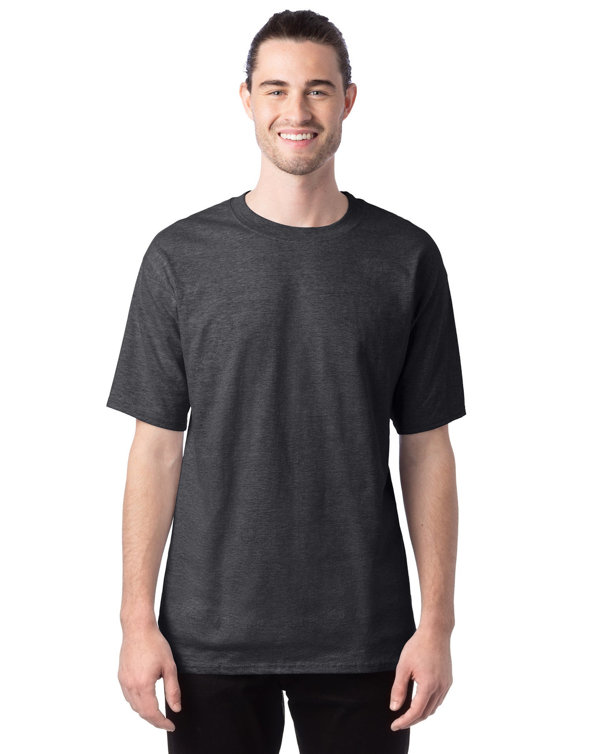 Hanes Mens Tall Beefy-T® Crewneck Short-Sleeve T-Shirt LT-4XLT 2-Pack