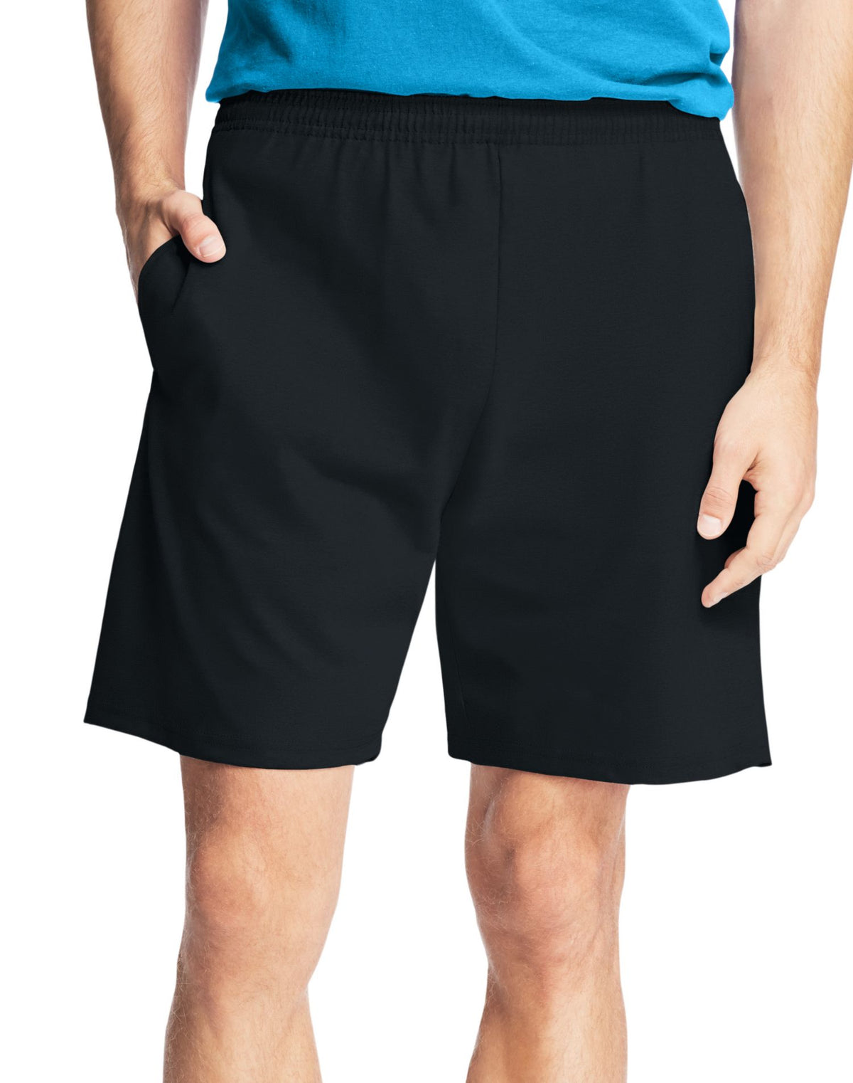 Hanes Mens Jersey Cotton Shorts