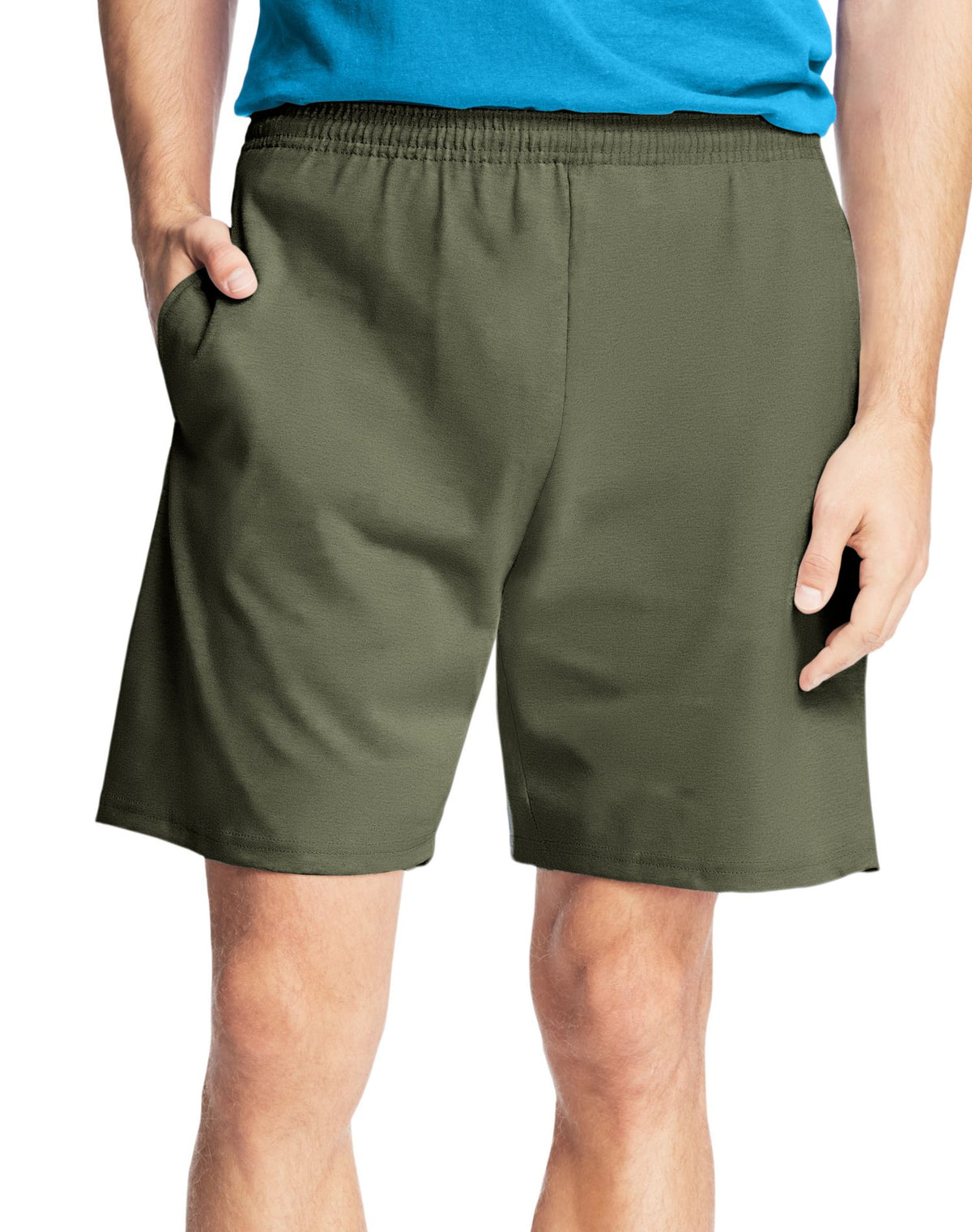 Hanes Mens Jersey Cotton Shorts