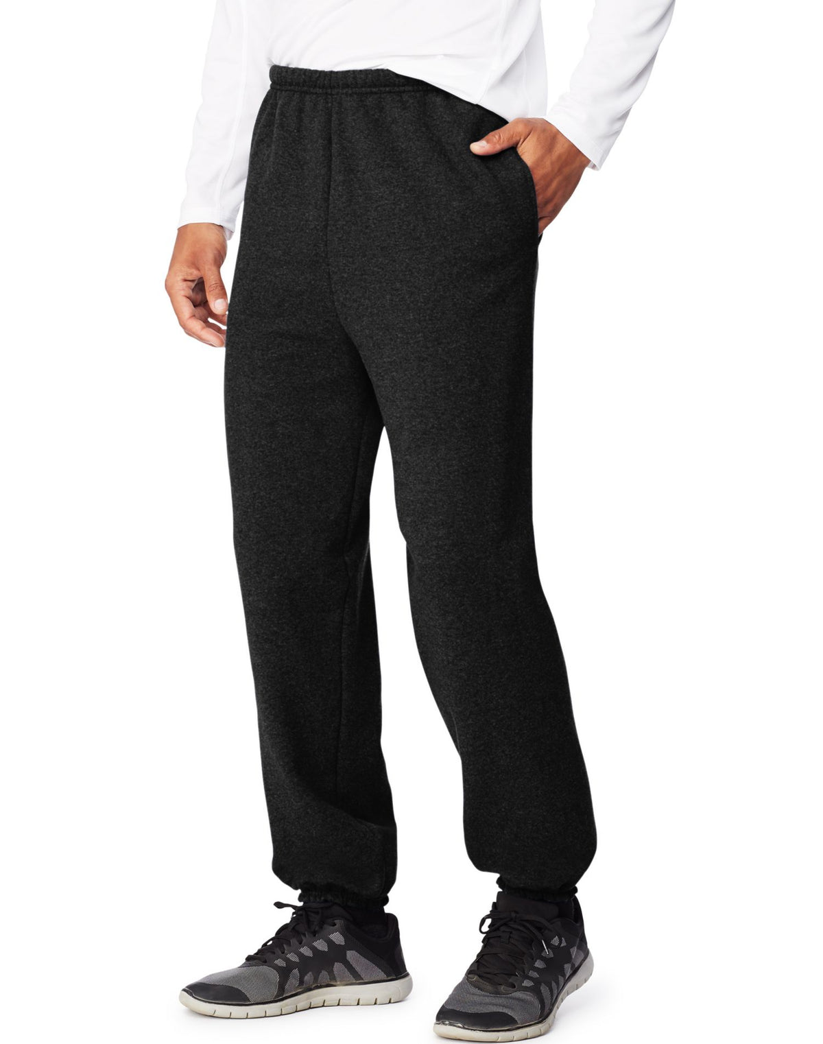 Hanes Mens Sport™ Ultimate Cotton® Fleece Sweatpants With Pockets