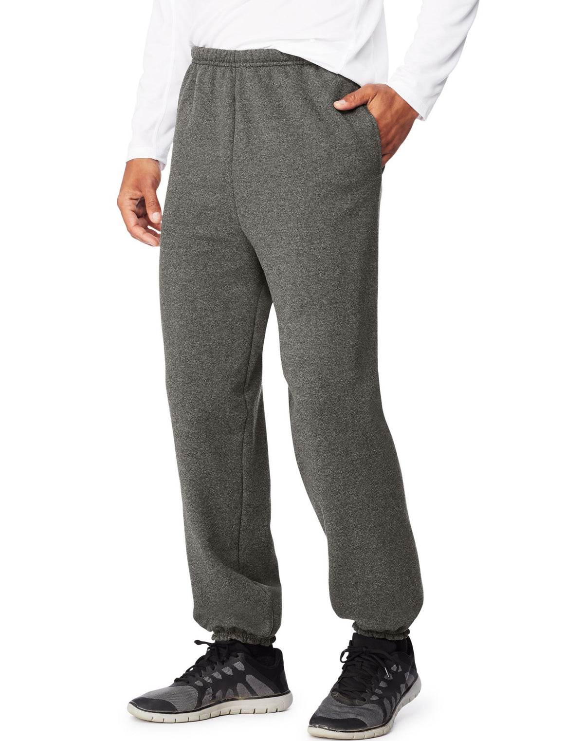 Hanes Mens Sport™ Ultimate Cotton® Fleece Sweatpants With Pockets