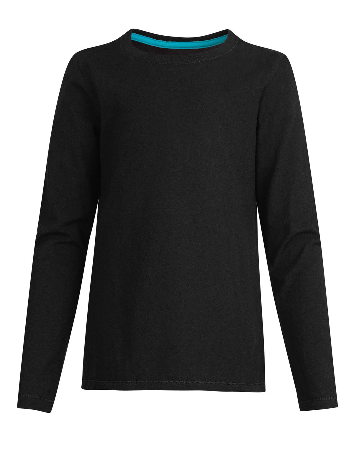 Hanes Girls Long-Sleeve Crewneck T-Shirt