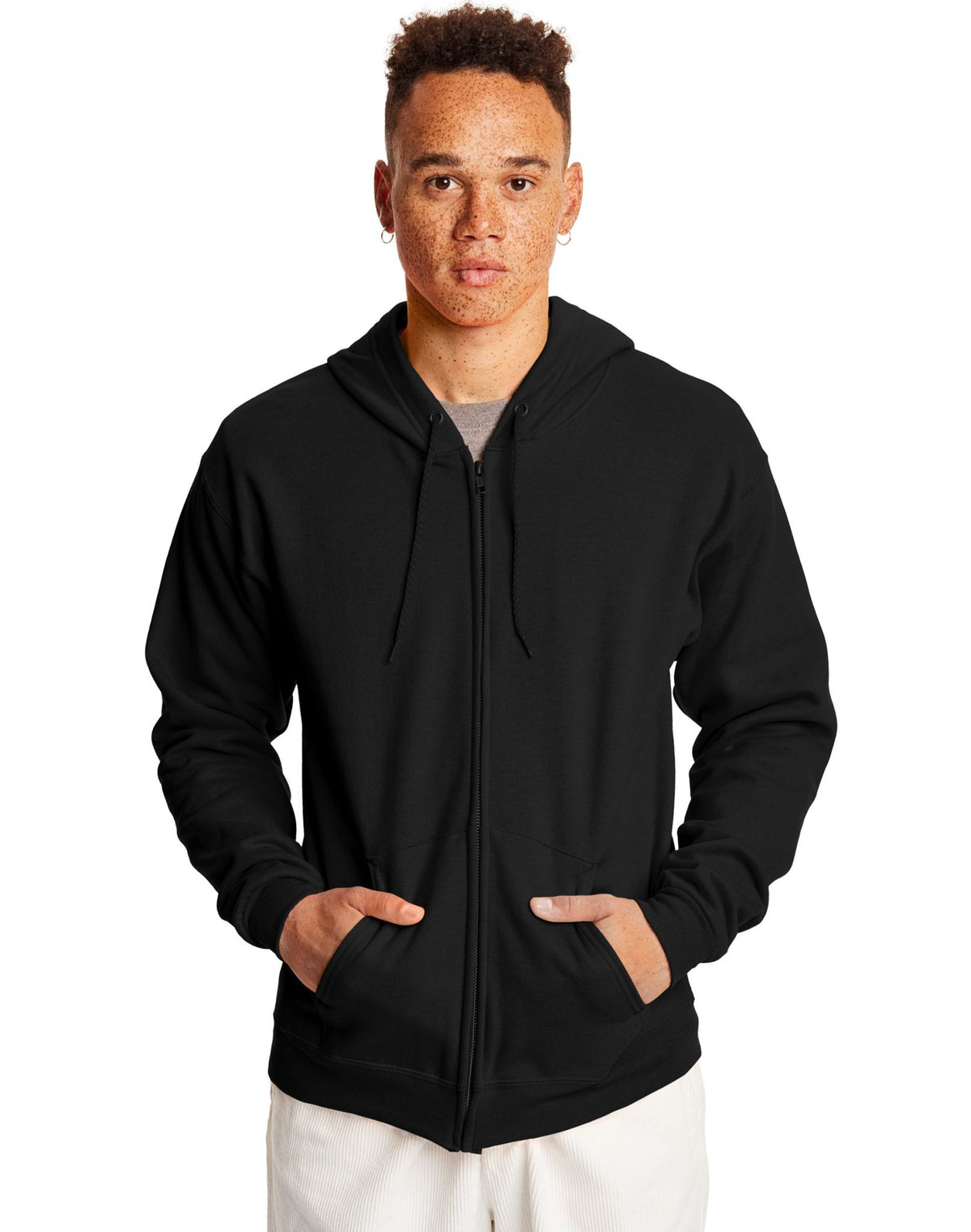 Hanes Mens Comfortblend® Ecosmart® Full Zip Hoodie