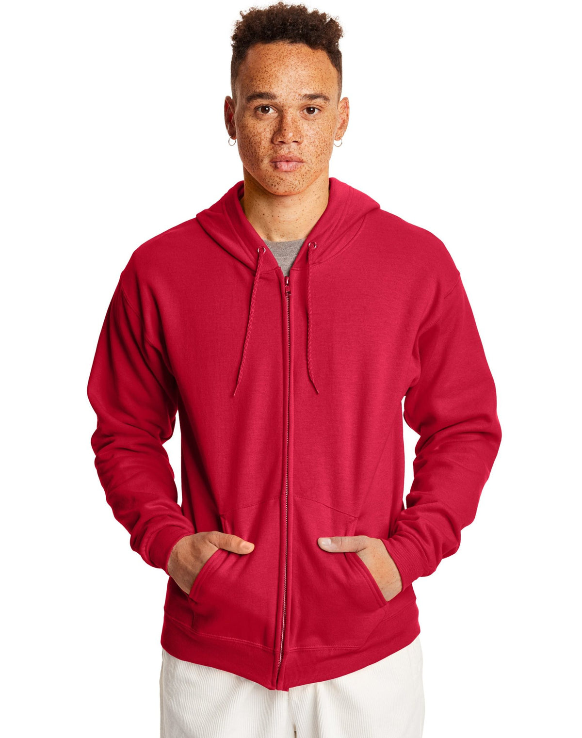 Hanes Mens Comfortblend® Ecosmart® Full Zip Hoodie