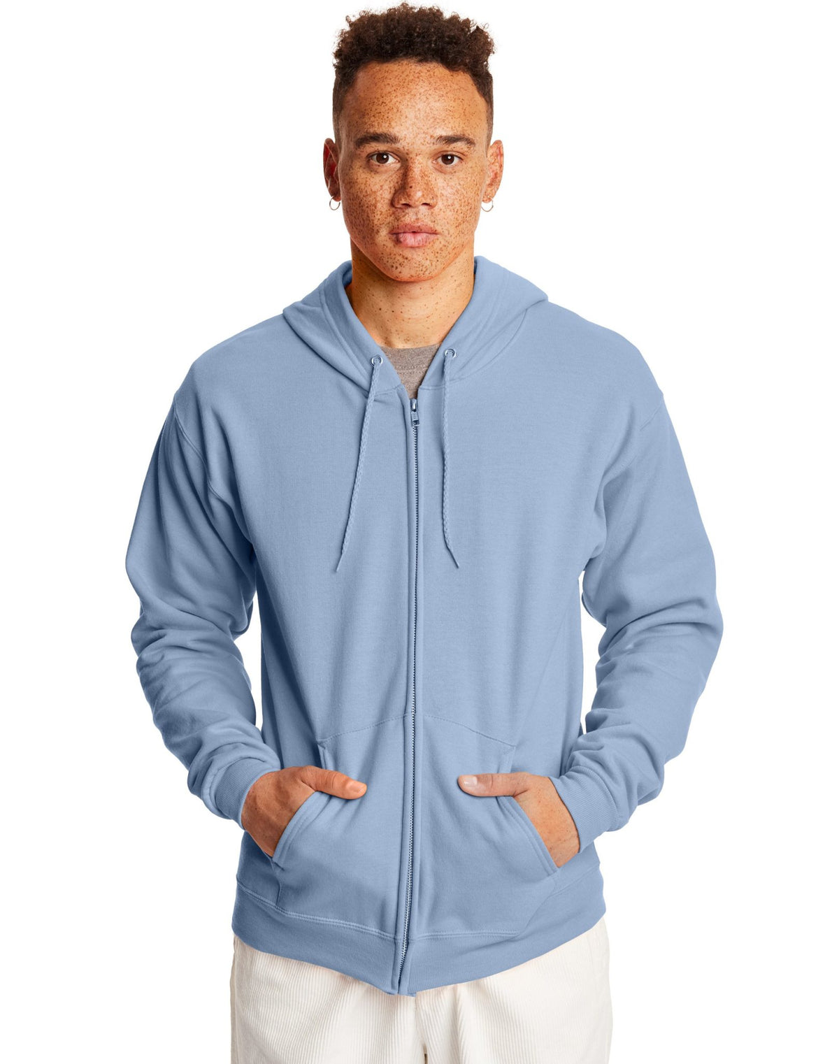 Hanes Mens Comfortblend® Ecosmart® Full Zip Hoodie