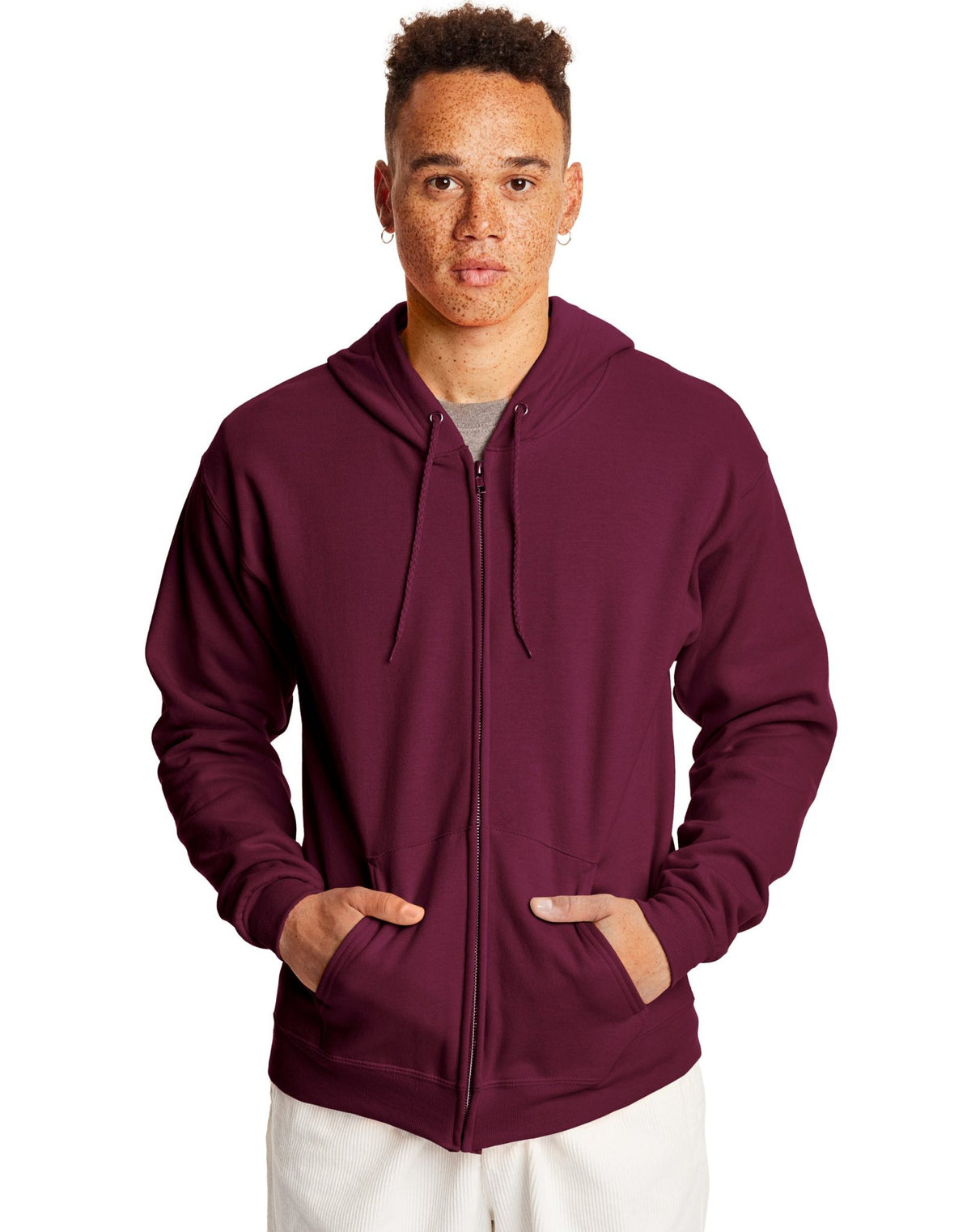 Hanes Mens Comfortblend® Ecosmart® Full Zip Hoodie