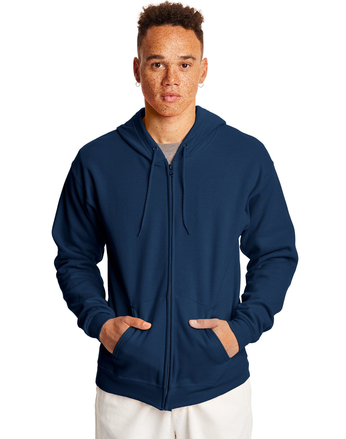 Hanes Mens Comfortblend® Ecosmart® Full Zip Hoodie