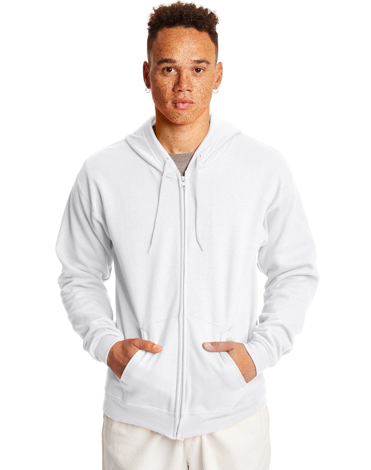 Hanes Mens Comfortblend® Ecosmart® Full Zip Hoodie