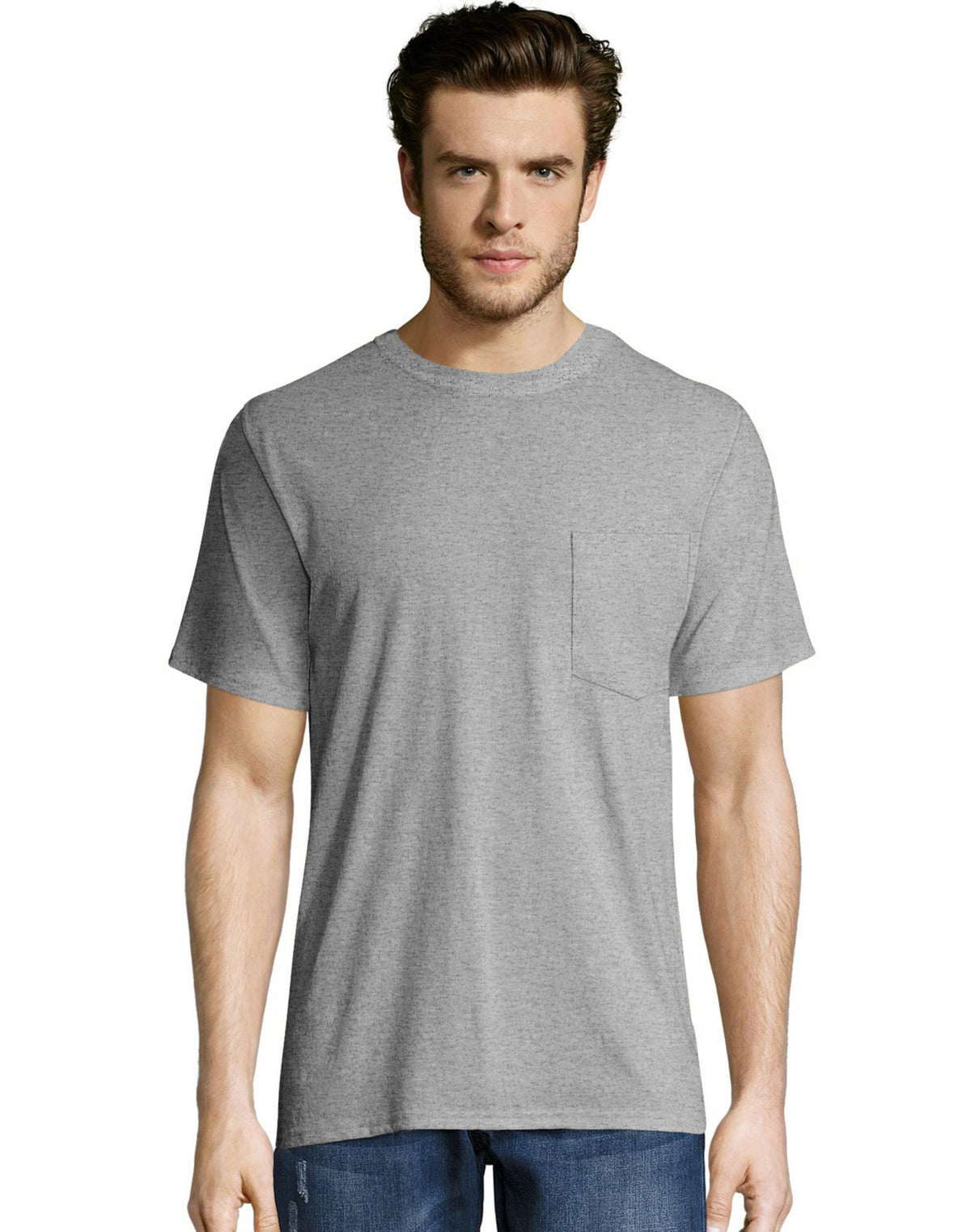 Hanes Mens X-Temp® FreshIQ® Workwear Pocket Tee Value 2-Pack