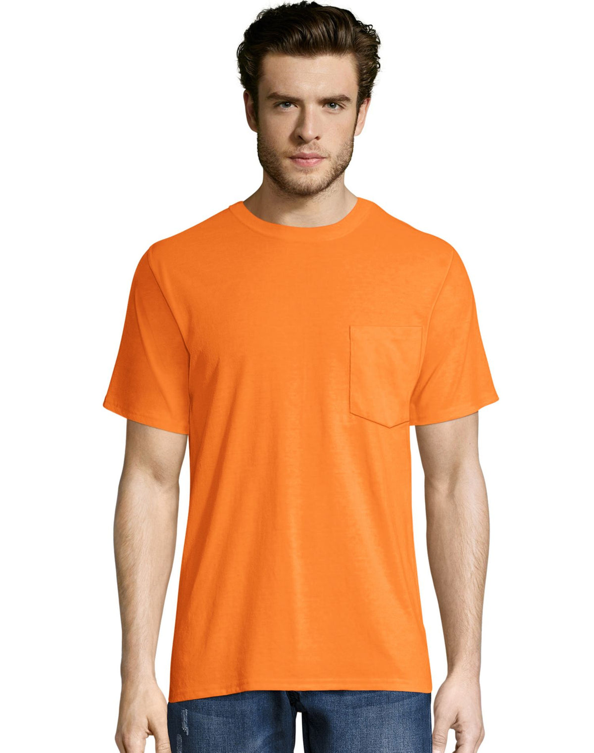 Hanes Mens X-Temp® FreshIQ® Workwear Pocket Tee Value 2-Pack