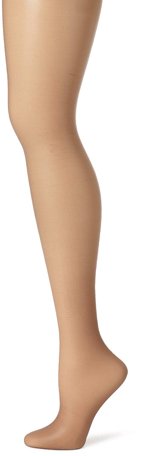 Hanes Womens Silk Reflections Control Top Sheer Toe Pantyhose