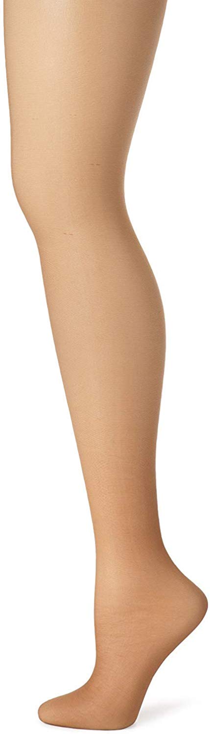 Hanes Womens Silk Reflections Control Top Sheer Toe Pantyhose