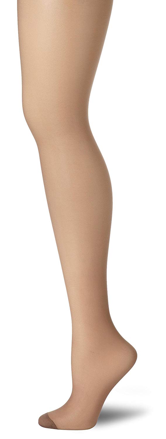 Hanes Womens Silk Reflections Control Top Reinforced Toe Pantyhose