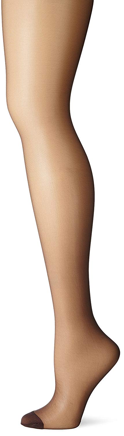 Hanes Womens Silk Reflections Control Top Reinforced Toe Pantyhose