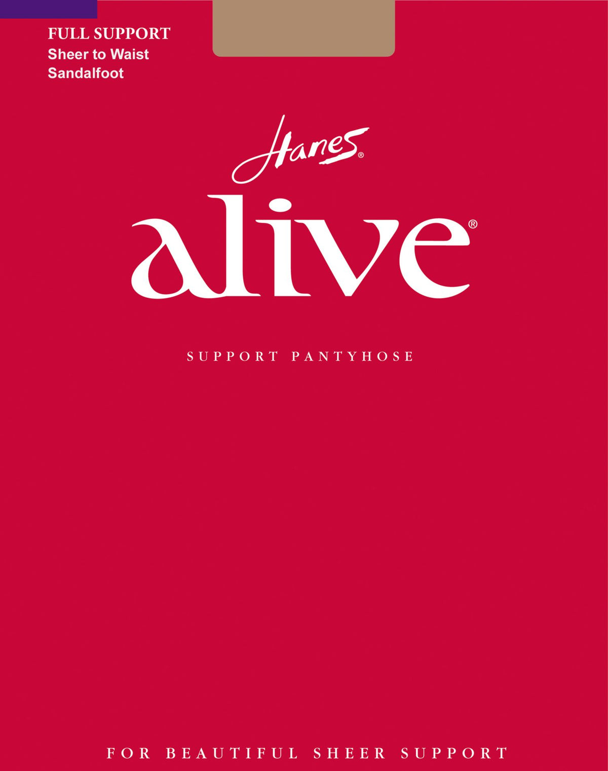 Hanes Womens Alive Sheer To Waist Pantyhose