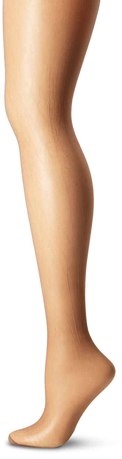 Hanes Womens Plus Absolutely Ultra Sheer Control Top Reinforced Toe Pantyhose