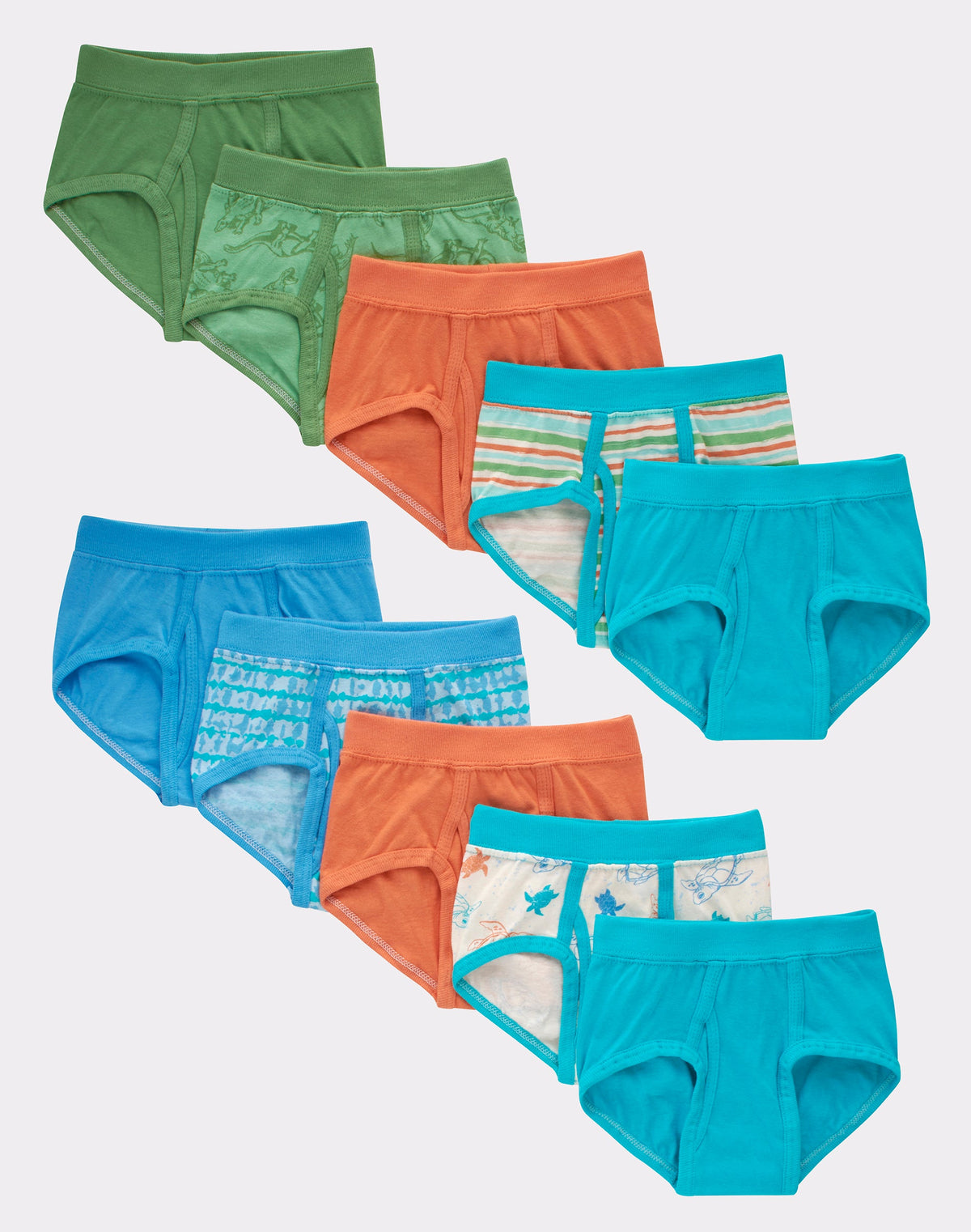 Hanes Toddler Boys Pure Comfort® Briefs 10-Pack