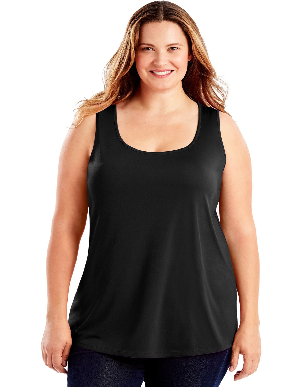 JMS Womens Cool DRI® Scoop-Neck Tank Top