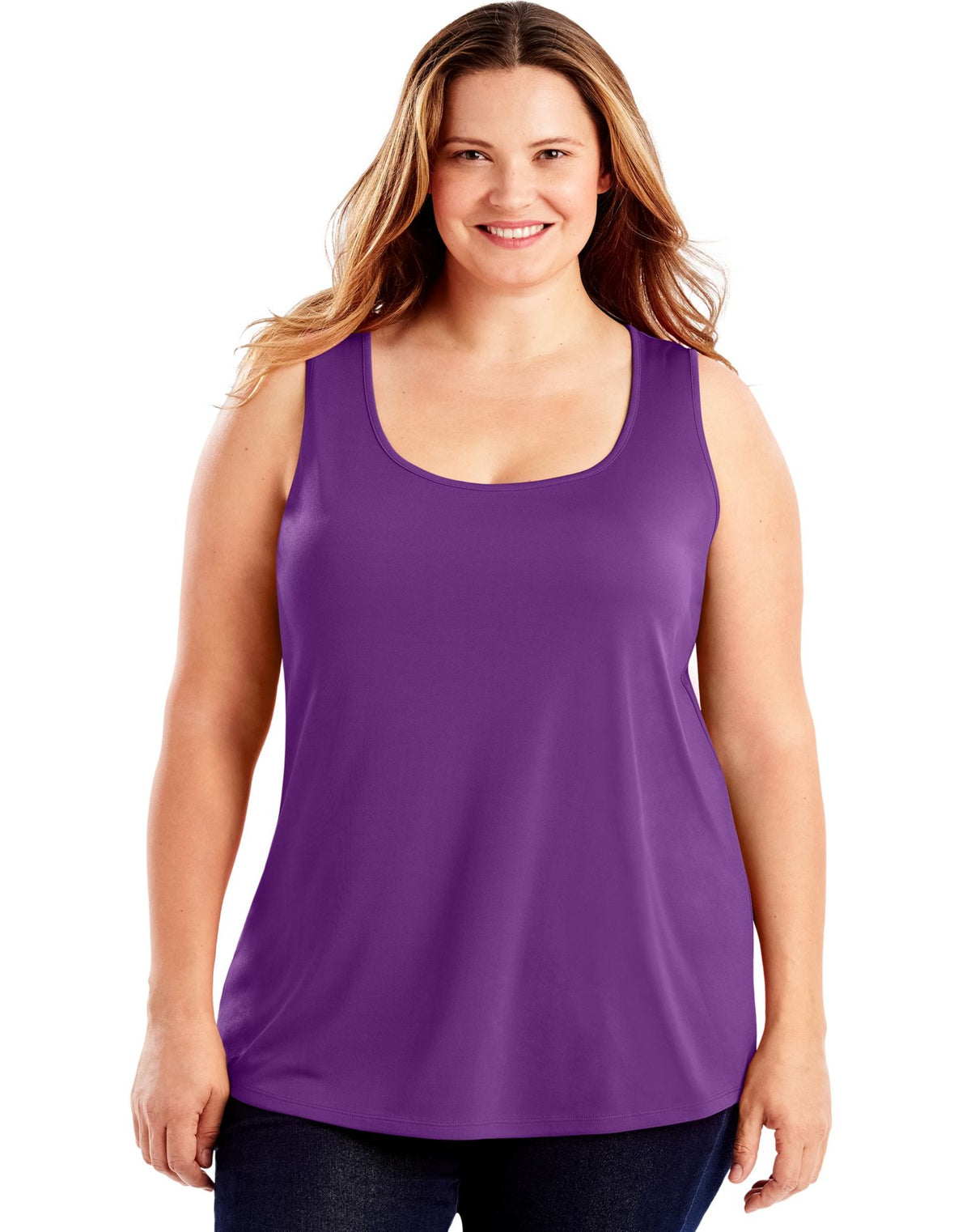 JMS Womens Cool DRI® Scoop-Neck Tank Top