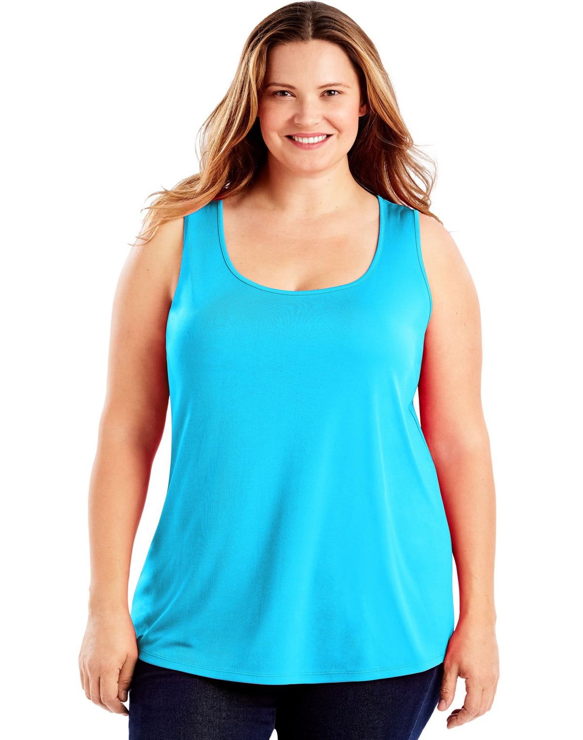 JMS Womens Cool DRI® Scoop-Neck Tank Top