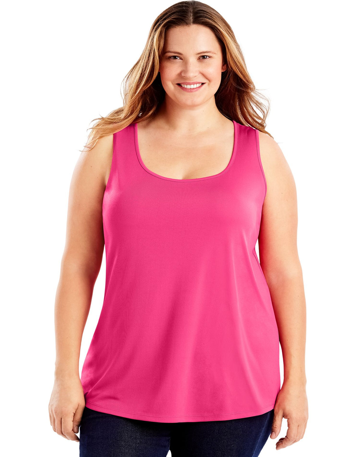 JMS Womens Cool DRI® Scoop-Neck Tank Top