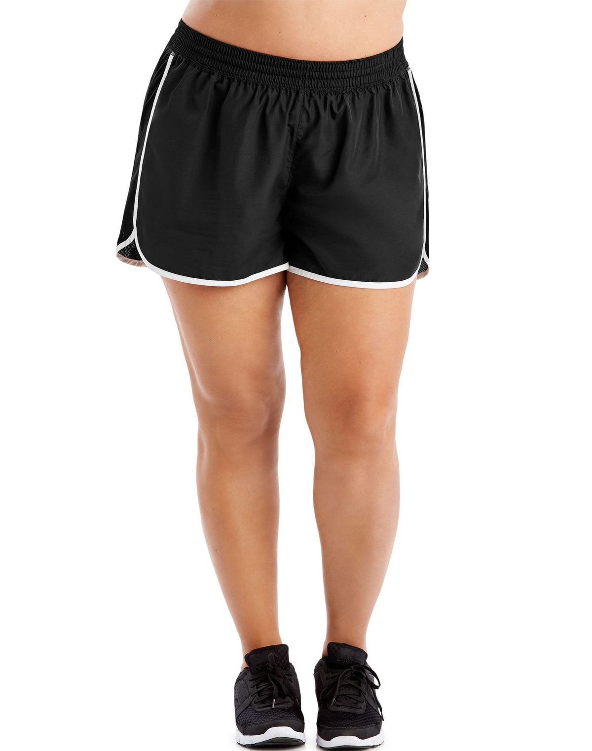 JMS Womens Active Woven Run Shorts