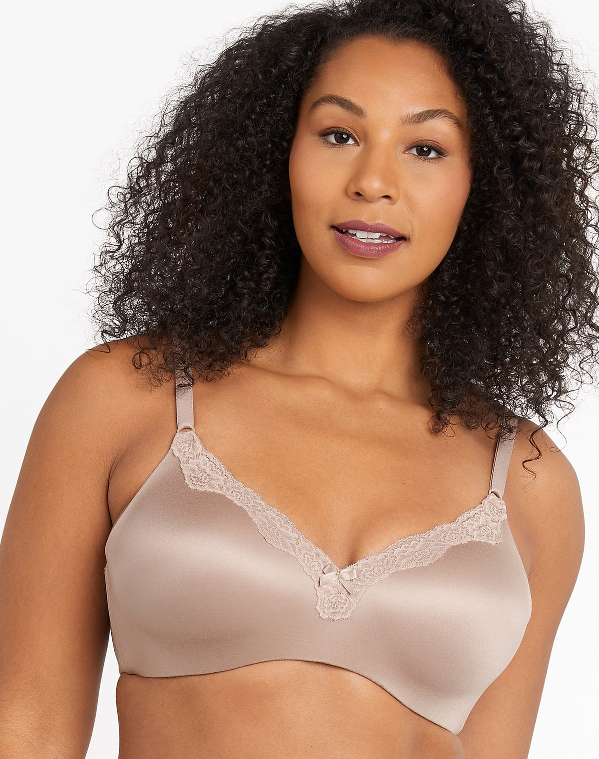 Maidenform Womens Comfort Devotion Comfy Soft Full Coverage Wirefree Bra