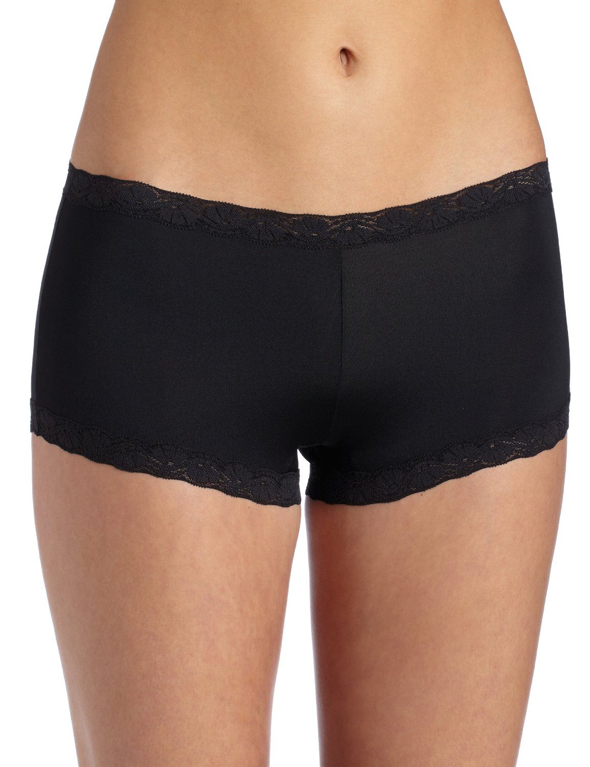 Maidenform Womens One Fab Fit Microfiber and Lace Boyshort – Best-Seller!