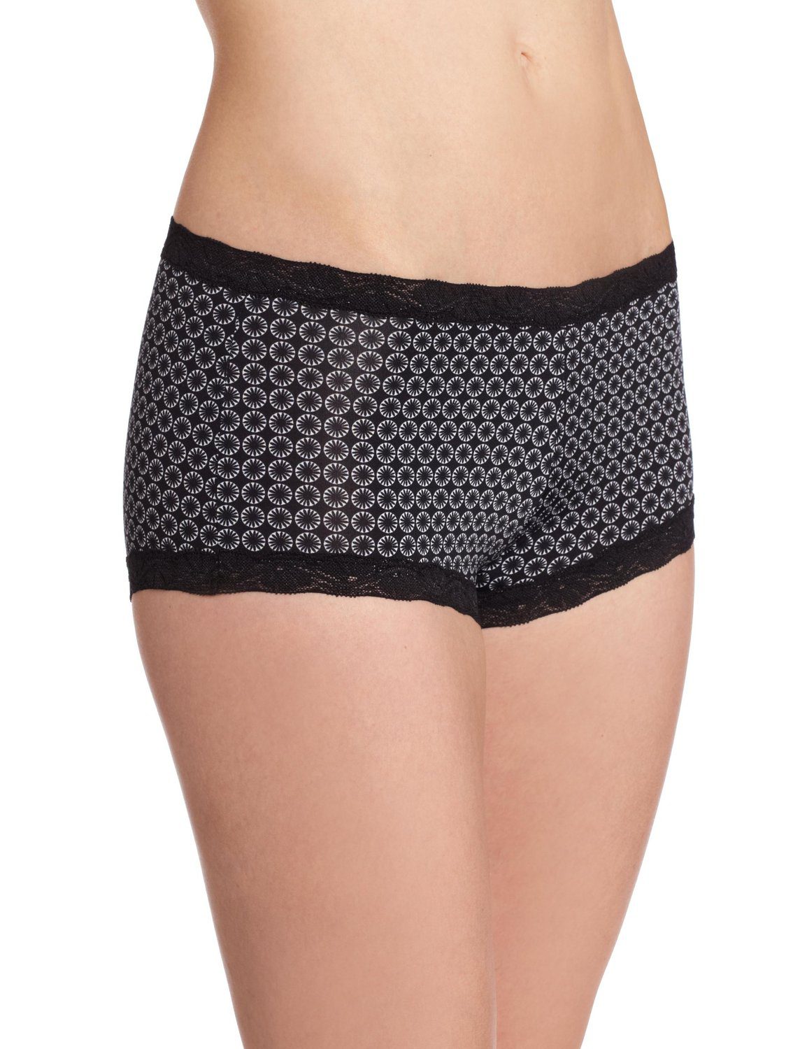 Maidenform Womens One Fab Fit Microfiber and Lace Boyshort – Best-Seller!