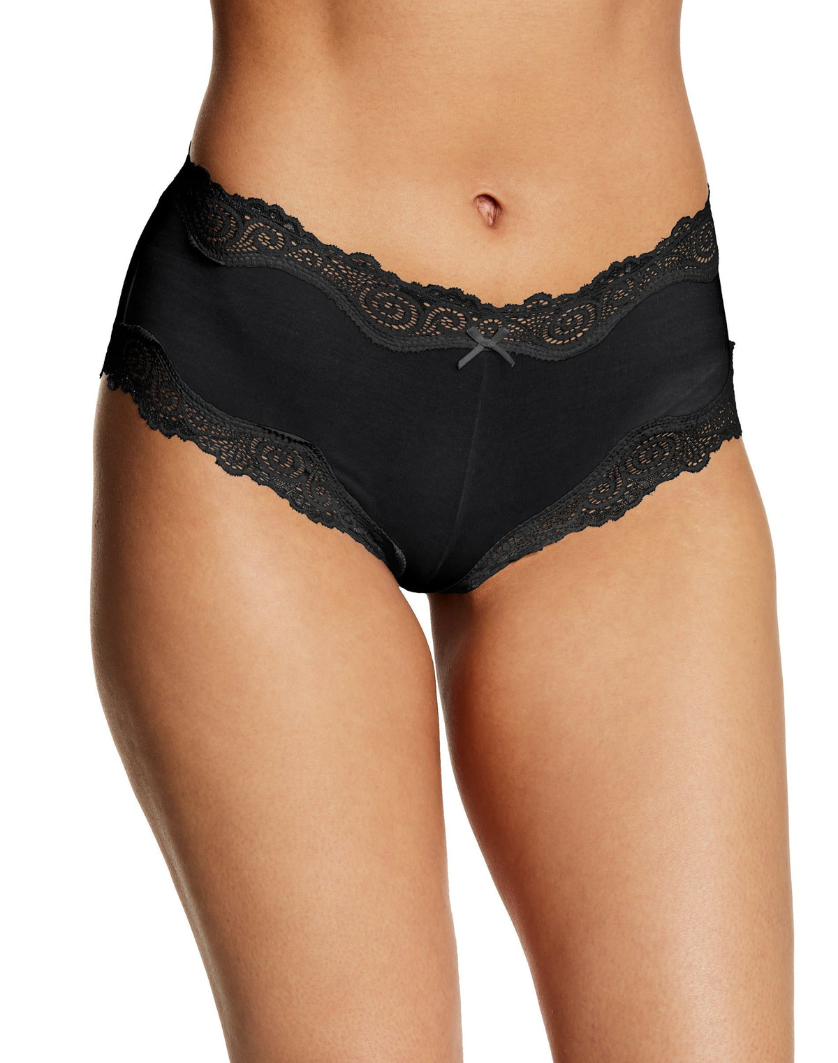 Maidenform Womens Cheeky Scalloped Lace Hipster