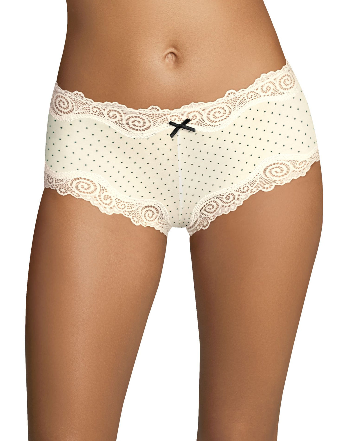 Maidenform Womens Cheeky Scalloped Lace Hipster