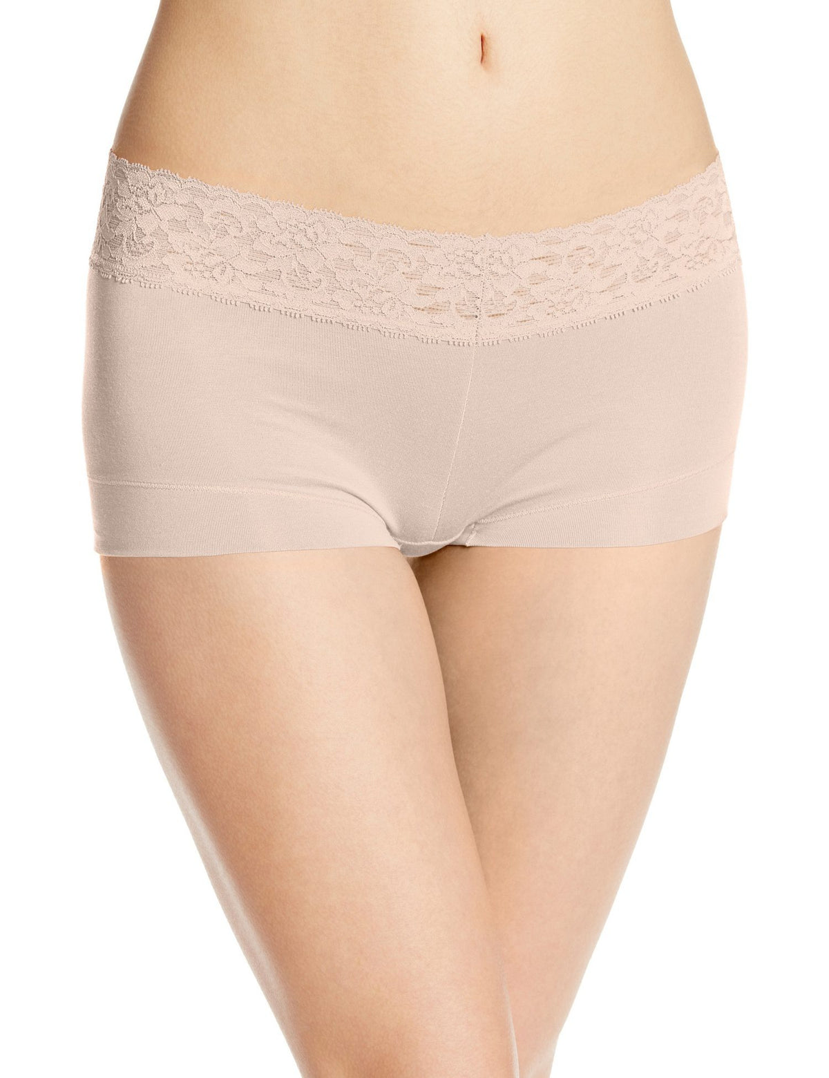 Maidenform Womens Dream Cotton Boyshort With Lace – Best-Seller!