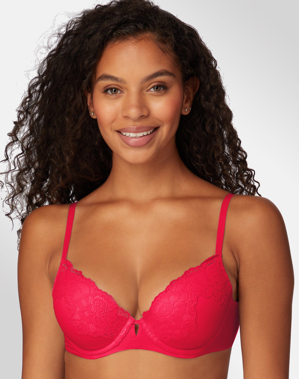 Maidenform Womens Comfort Devotion® Your Lift™ Underwire Bra With Lace -  ASMINEWEAR