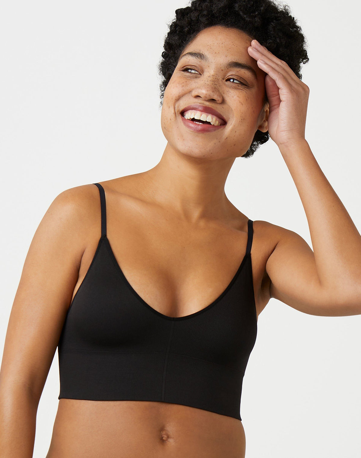 Maidenform Womens Rib Seamless Brami