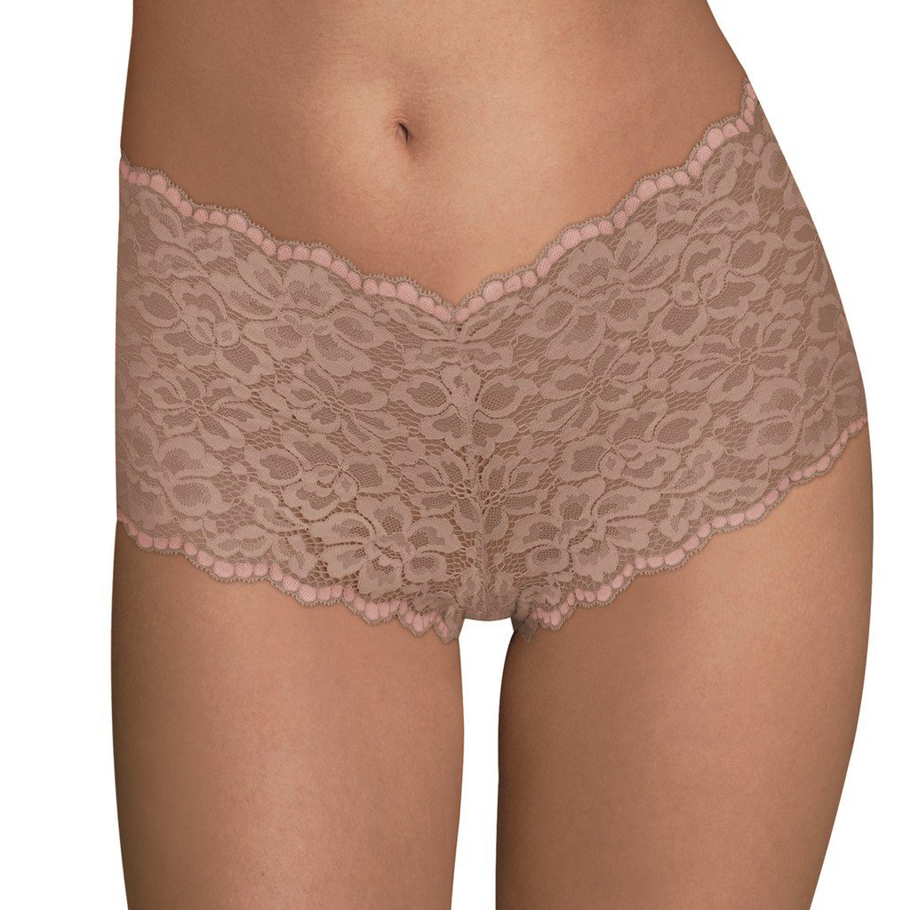Maidenform Womens Sexy Must Haves Lace Cheeky Boyshort