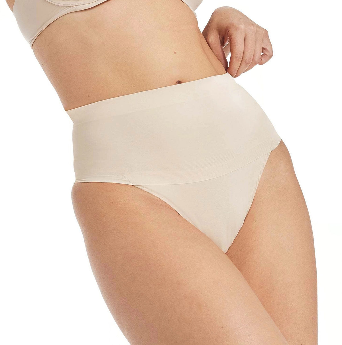 Maidenform Womens Cover Your Bases Shaping Thong 2-Pack