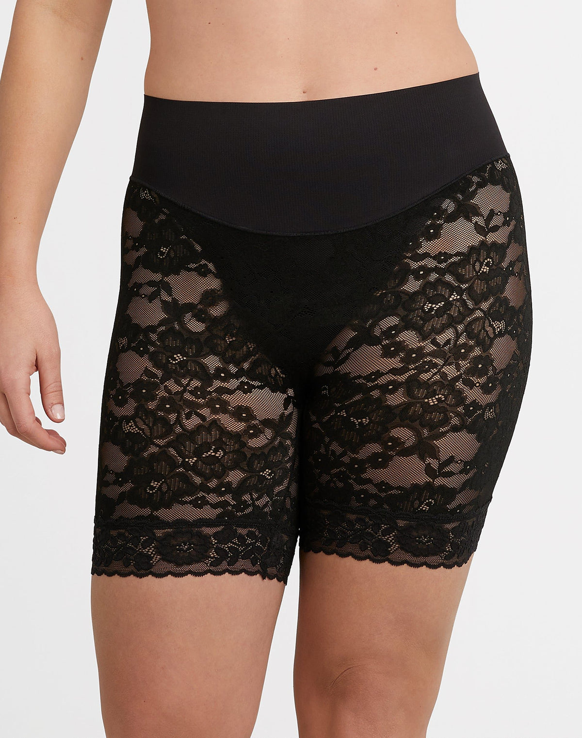 Maidenform Womens Tame Your Tummy Lace Shorty