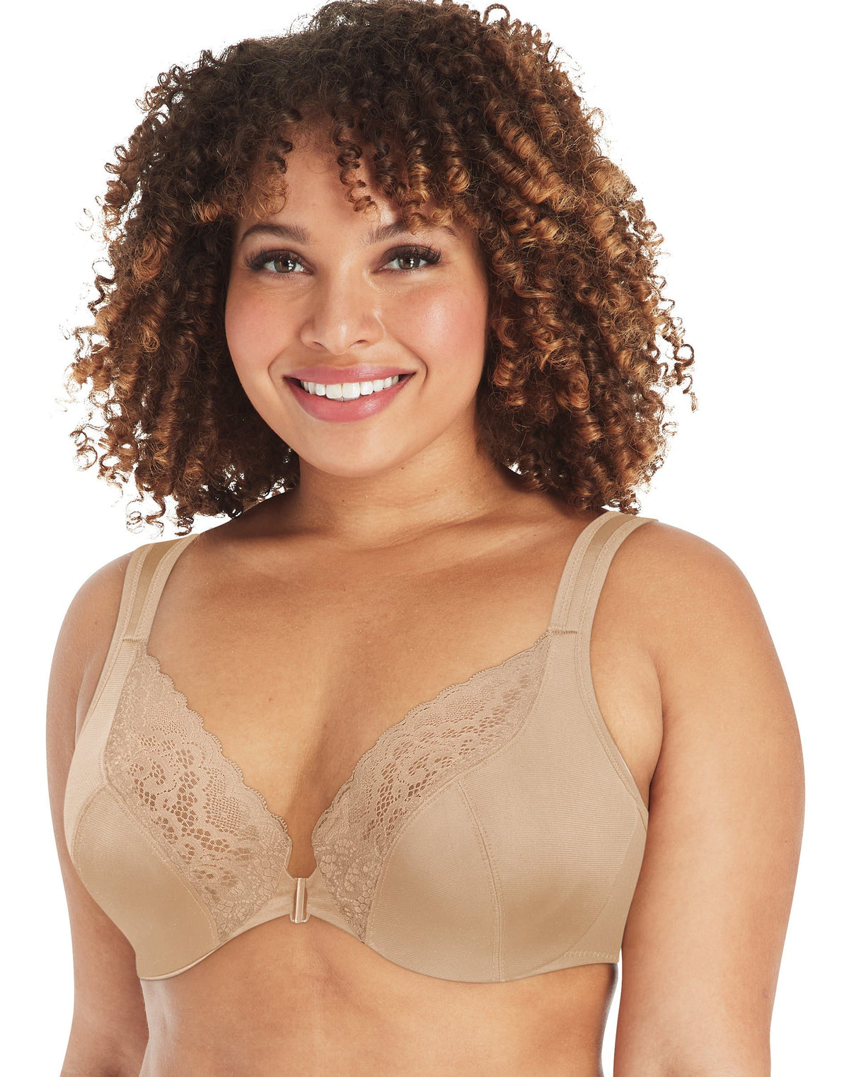 Playtex Womens Secrets Front Close No Poke Dreamwire Underwire Bra