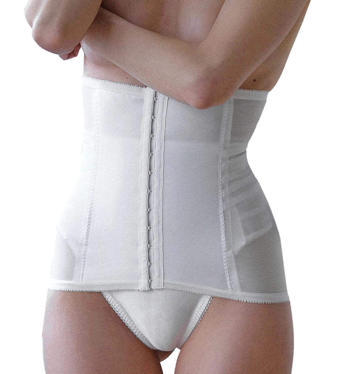 Rago Womens Satin Panel Waist Cincher